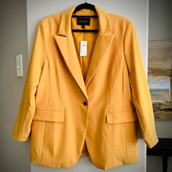 NWT BANANA REPUBLIC | One Button Blazer - Picture 1 of 10